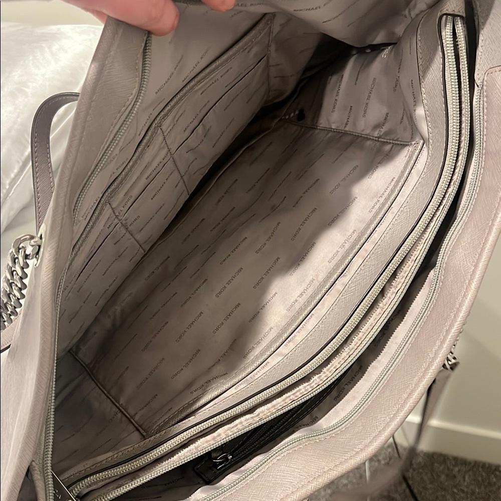 Michael Kors Gray Tote Bag - Picture 2 of 5